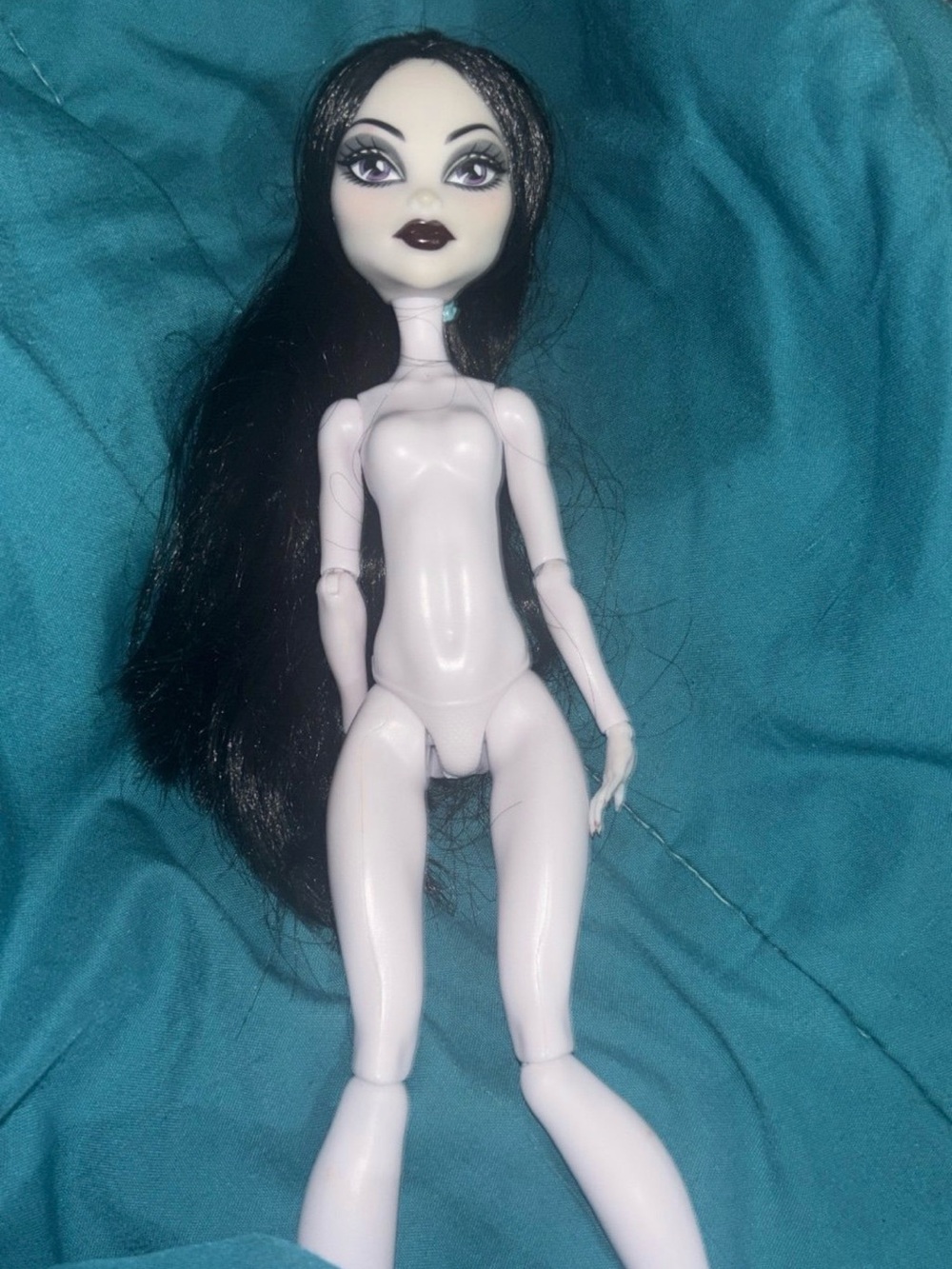 Monster high doll morticia only from Addams family set nude